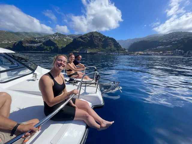 Private morning catamaran cruise with open bar in Madeira